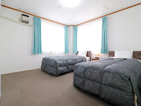 【ห้องพัก】 เตียงคู่