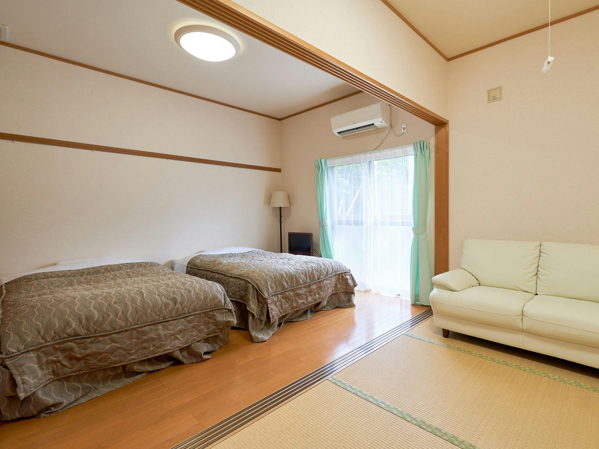 ห้องพักสำหรับสุนัข 2 ตัว