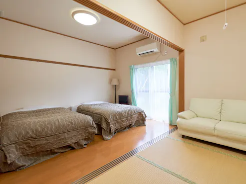 ห้องพักสำหรับสุนัข 2 ตัว