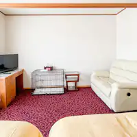 ห้องพักสำหรับสุนัข 2 ตัว