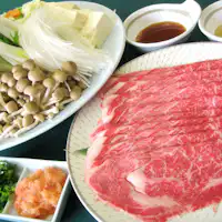 *【ตัวอย่างชุดชาบูเนื้อวัว】