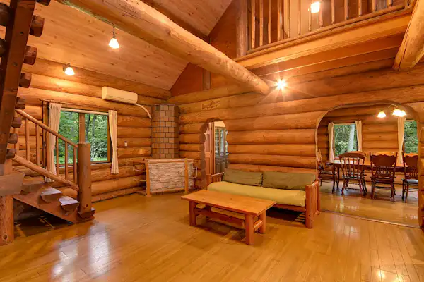 *บ้านไม้【แบร์】ห้องนั่งเล่น