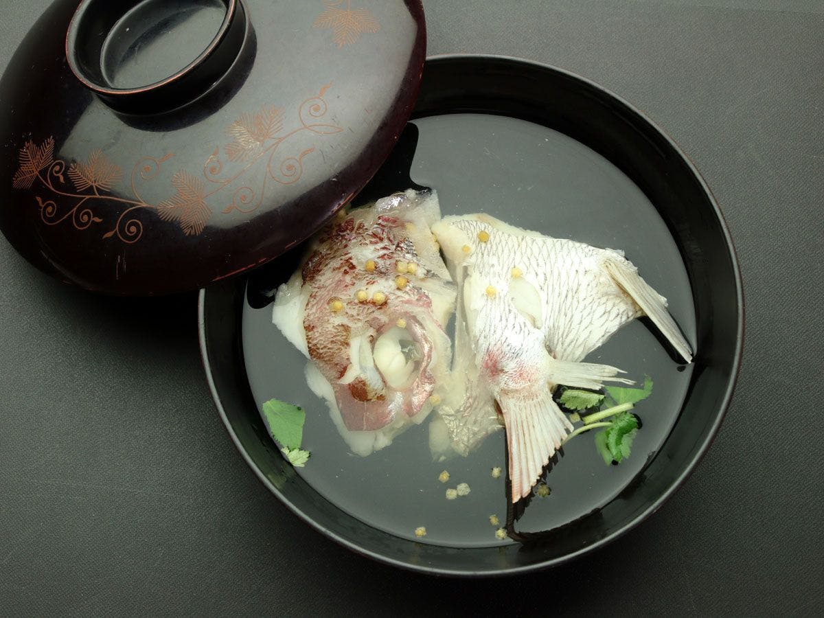 One Dish from the Bamboo Course
