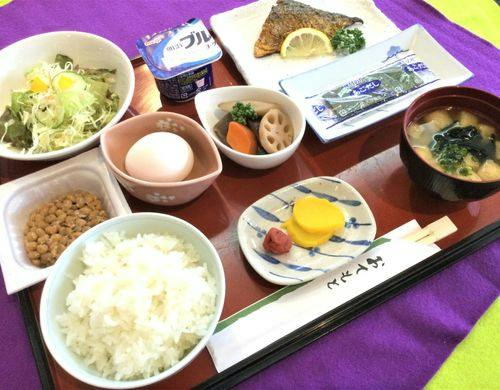 朝食　和定食