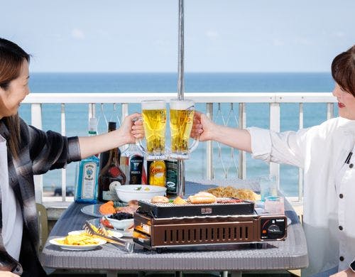 【夏季限定屋上BBQ】