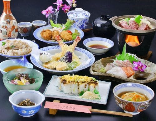 【料理（グレードアップ会席）】