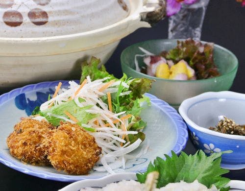【料理（ハモ鍋会席）】
