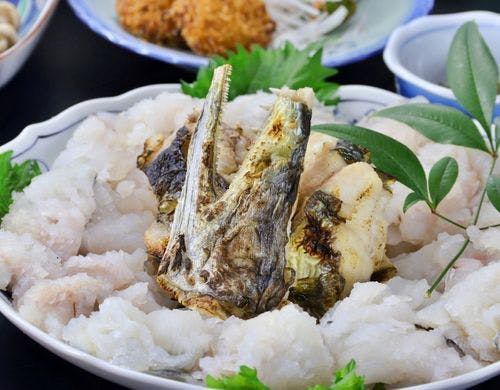【料理（ハモ鍋会席）】