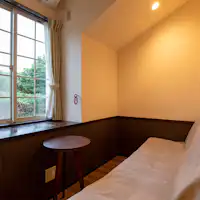 ตัวอย่างห้องพักของเพนชั่นหนึ่งห้อง