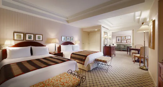 スイート ツイン (62平米)ベッドルーム