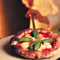 Authentic pizza baked in our in-house oven