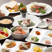 ภาพบุฟเฟ่ต์อาหารเช้า