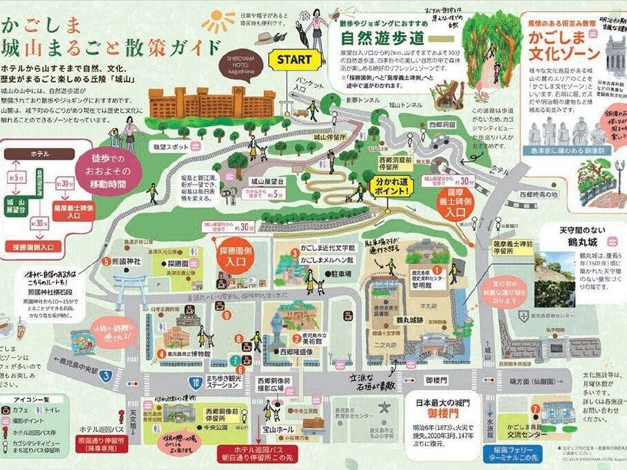 かごしま城山まるごと散策ガイド