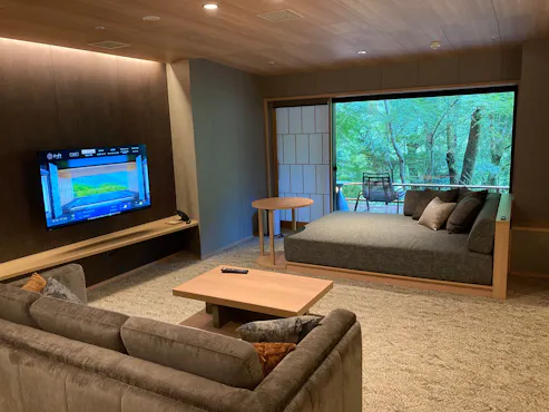 Deluxe A ห้องนั่งเล่น