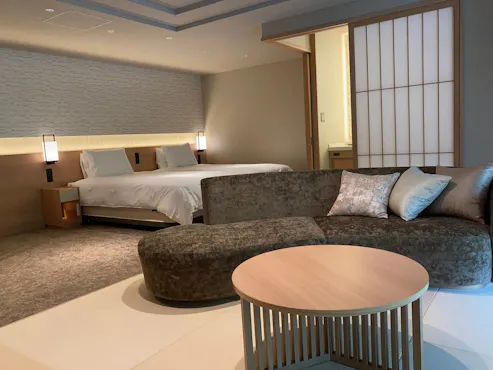 Deluxe B ห้องนั่งเล่น