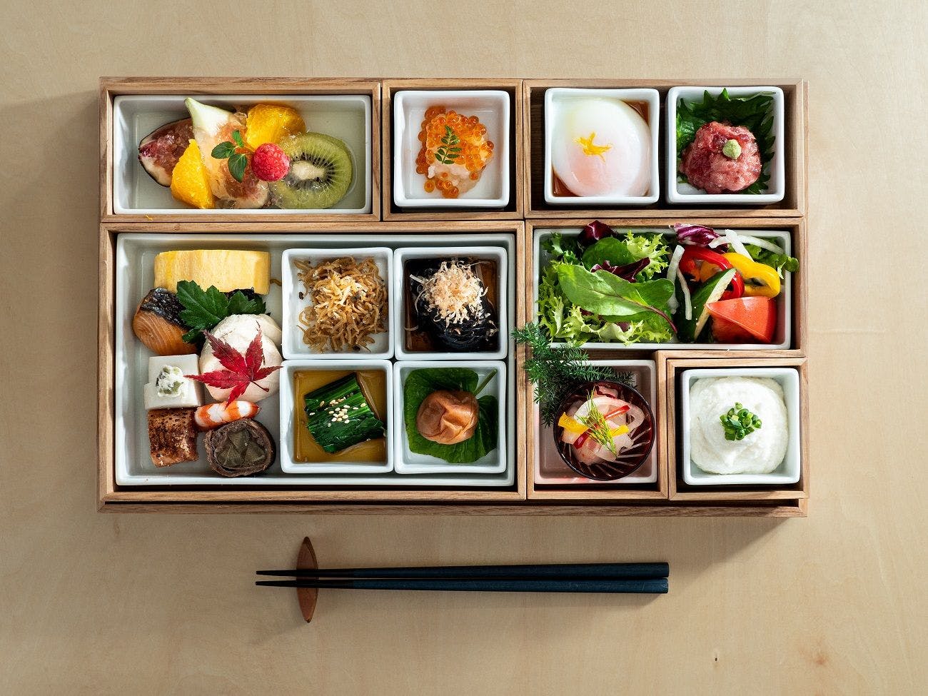 อาหารเช้าแบบญี่ปุ่น (ภาพตัวอย่าง)