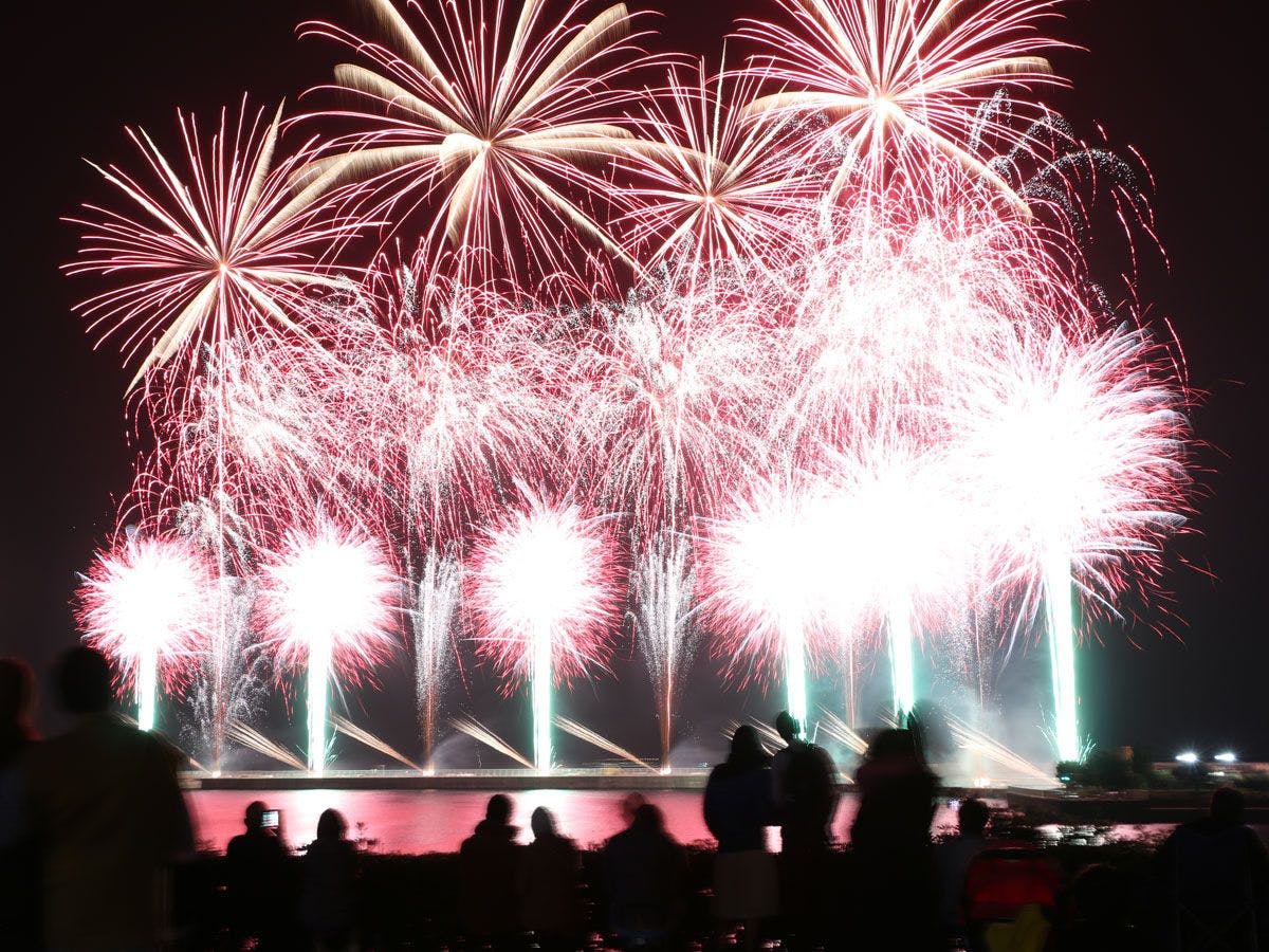 ของขึ้นชื่ออาตามิ ★ เทศกาลดอกไม้ไฟทะเลอาตามิ (ตัวอย่าง)