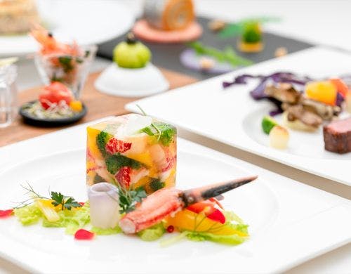 春のディナーコース