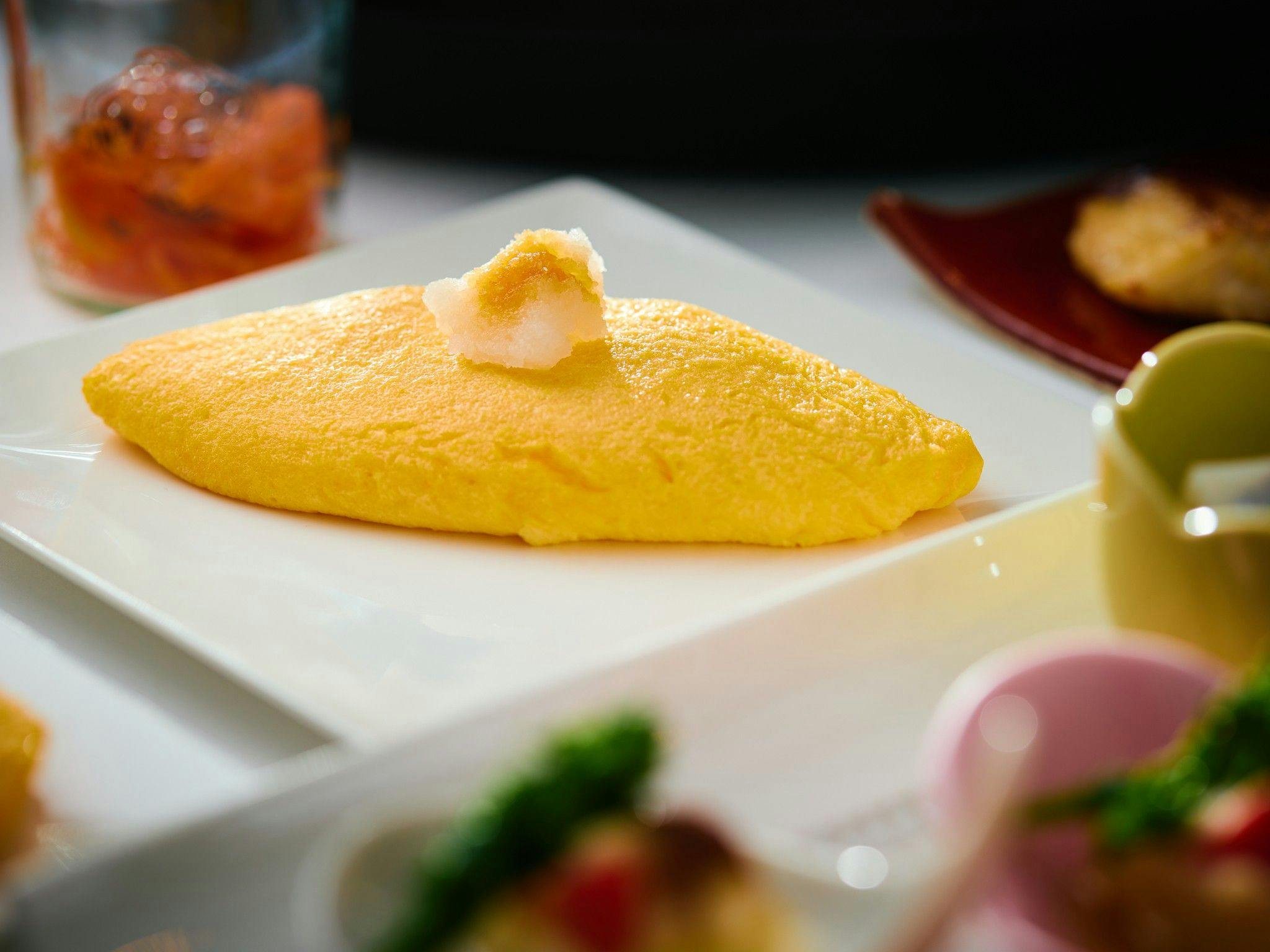 感受“和”之意的日式玉子燒。