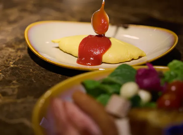 朝食ビュッフェ(イメージ)