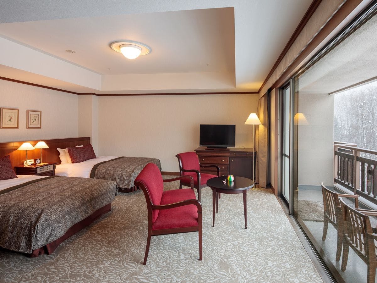 Kamar Deluxe Twin (sekitar 40m²)