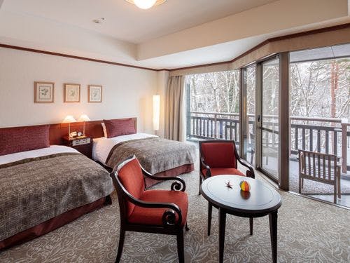 スタンダードツインルームの一例