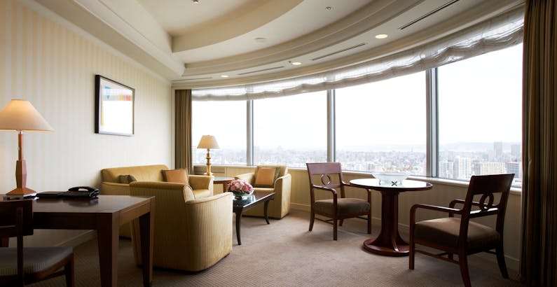 レギュラーフロア パークスイート ダブル 禁煙 憧れの100平米スイートステイ レイトチェックイン16 00 朝食付 プラン 帝国ホテル 大阪 一休 Com