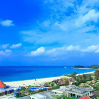 被大自然环绕的私人度假村。