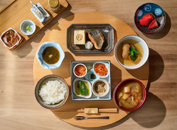 【朝食】心も体も喜ぶ新鮮で優しいお食事