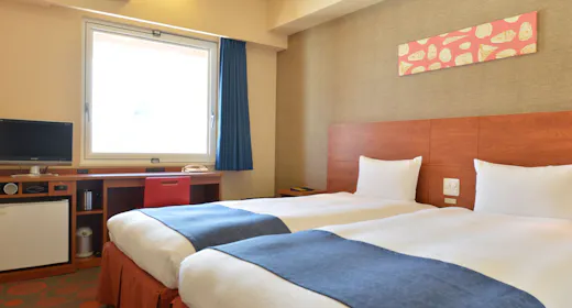 コンパクトタイプの客室