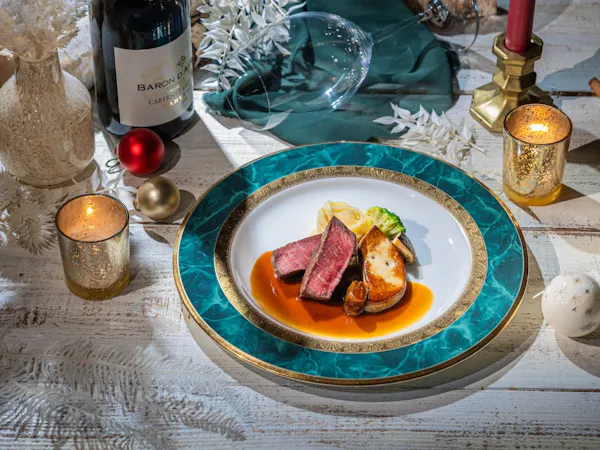 【クリスマススペシャル】国産牛フィレ肉を味わう聖夜のフレンチディナー 1泊2食付