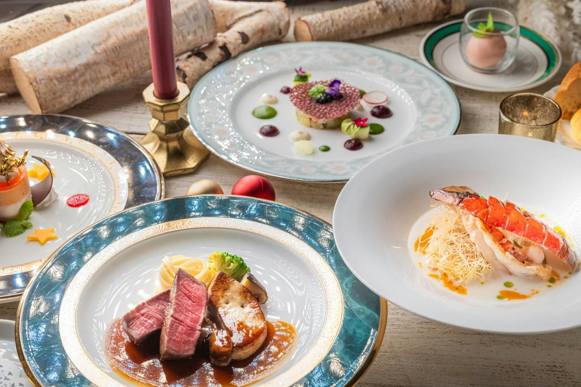 【黒毛和牛フィレ肉×キャビア】聖夜を彩るクリスマススペシャルディナー 1泊2食付
