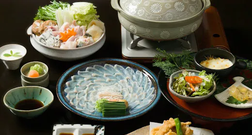 【包丁の技冴える!】とらふく会席プラン 冬の味覚の王様「とらふぐ」を心ゆくまでご堪能くださいませ