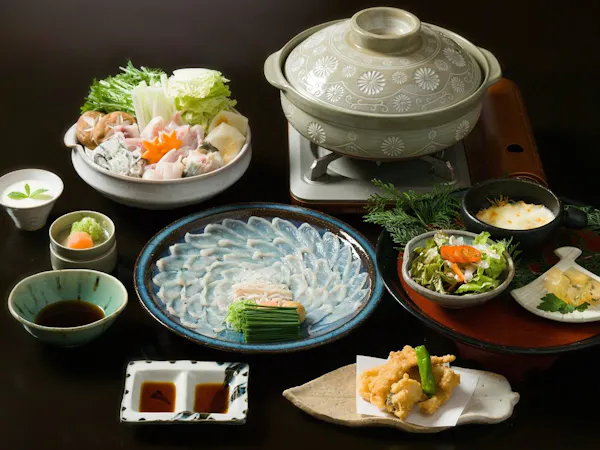 【包丁の技冴える!】とらふく会席プラン 冬の味覚の王様「とらふぐ」を心ゆくまでご堪能くださいませ