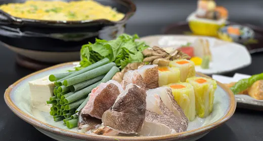 【萩沖産】幻の高級魚【天然クエ】を堪能~老舗旅館で味わう美食の贅沢満喫旅~
