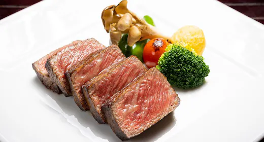 肉の旨味を最大限まで味わう!やまぐち和牛燦ステーキ付き会席プラン