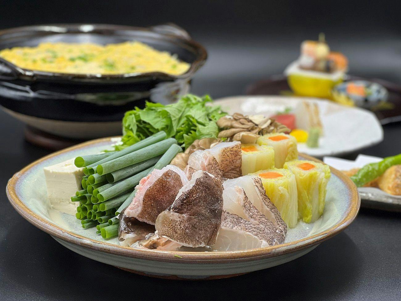 天然クエ唐揚げ＆天然クエ鍋