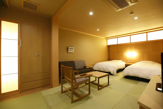 Kamar bergaya Jepang modern dengan bilik shower (13,5 tatami)