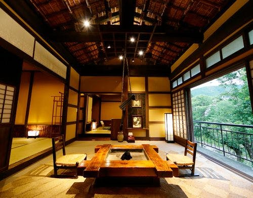 井上靖ゆかりの客室