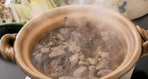 【奥津荘1番人気】 牛肉を使った奥津荘でしか味わえない郷土料理