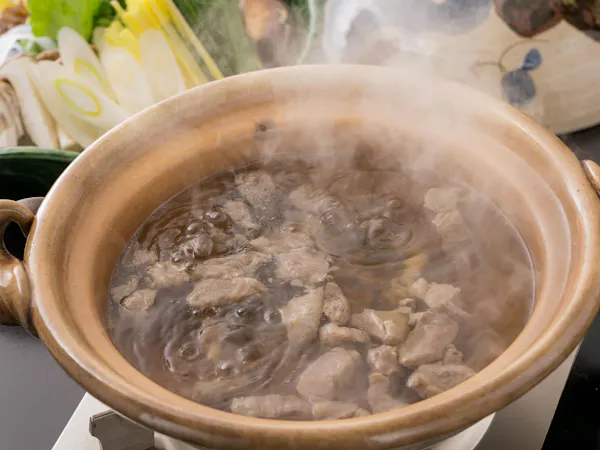 【奥津荘1番人気】 牛肉を使った奥津荘でしか味わえない郷土料理