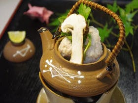 ＜秋の味覚の王様＞松茸懐石～稀少な地物松茸を贅沢にたっぷりと～