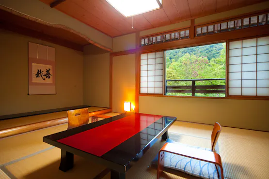 和室8帖+6帖 内風呂(温泉)付 2階