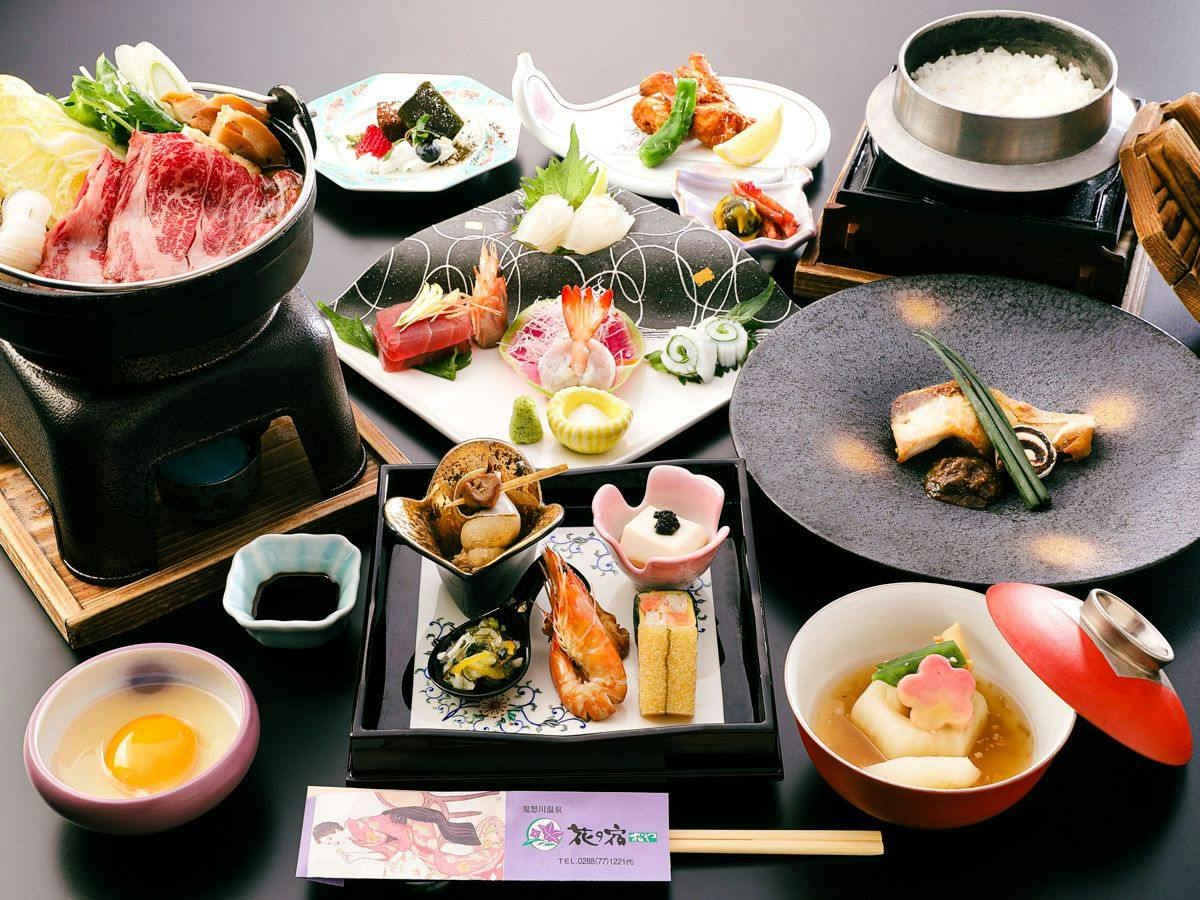 【ちょこっと贅沢】旬の食材をふんだんに使用した自慢の会席膳が大人気