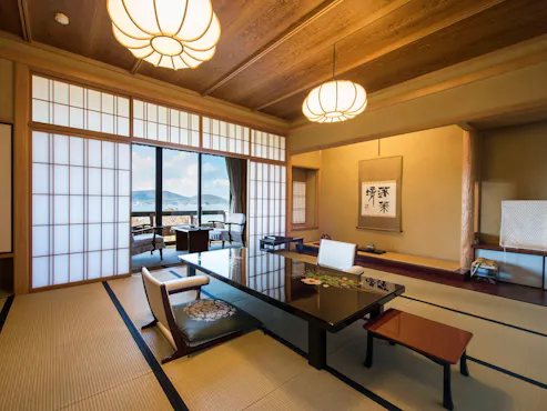 Bilik gaya Jepun di bangunan utama