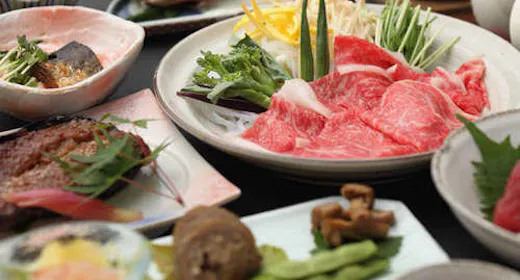 【大人気】山形牛を味わう贅沢!メイン料理は山形牛しゃぶしゃぶ(150g)