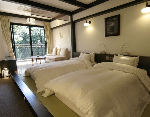 【露天風呂付】琉球畳ローベット和風ツイン