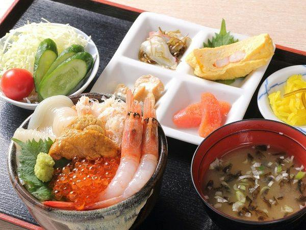 【お部屋が朝市】「海鮮問屋・えびす食堂」よりお部屋に直送！朝食付プラン