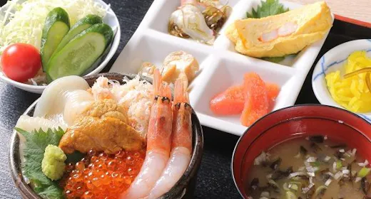 【お部屋が朝市】「海鮮問屋・えびす食堂」よりお部屋に直送!朝食付プラン