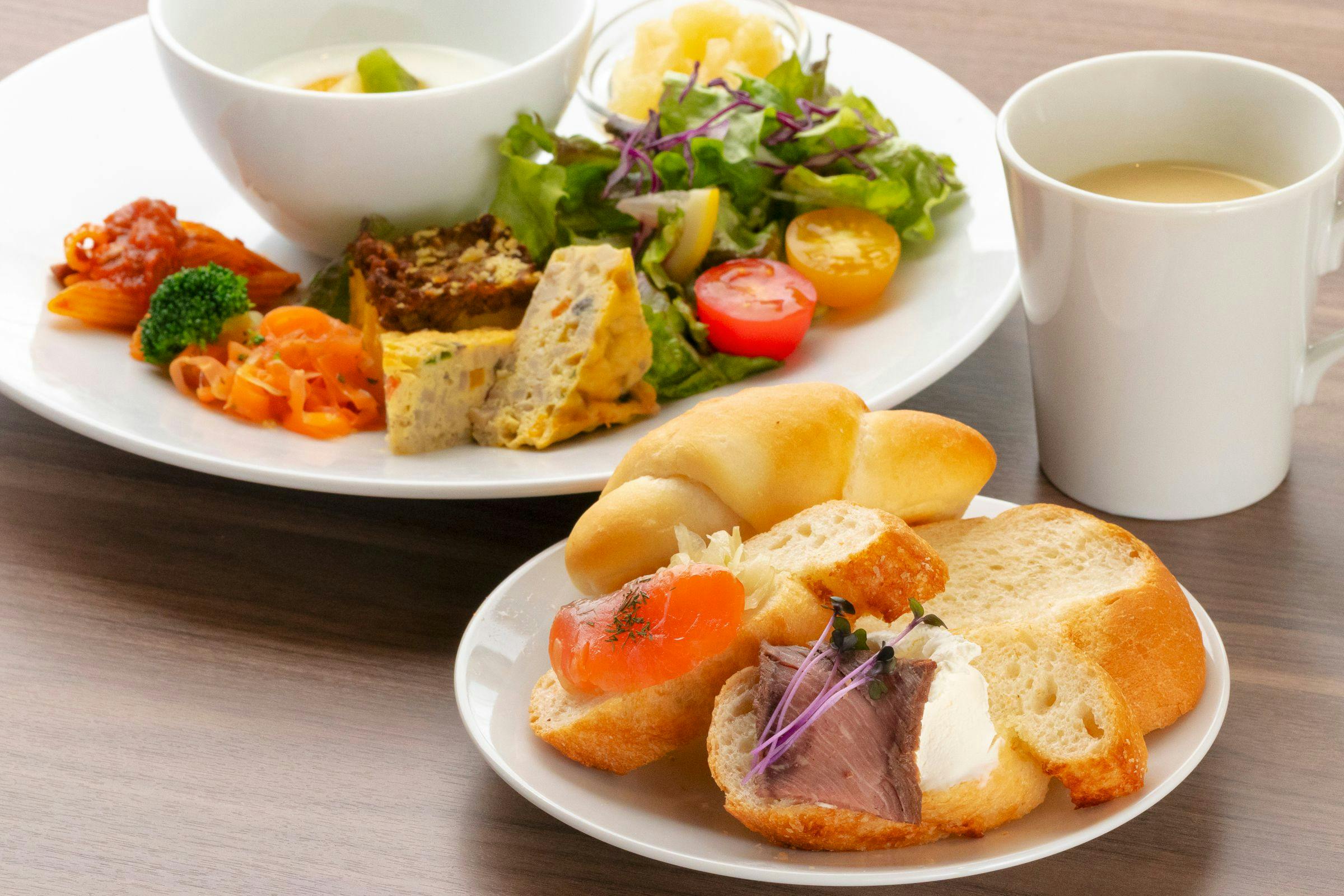 【選べる朝食】お部屋でいただく洋朝食